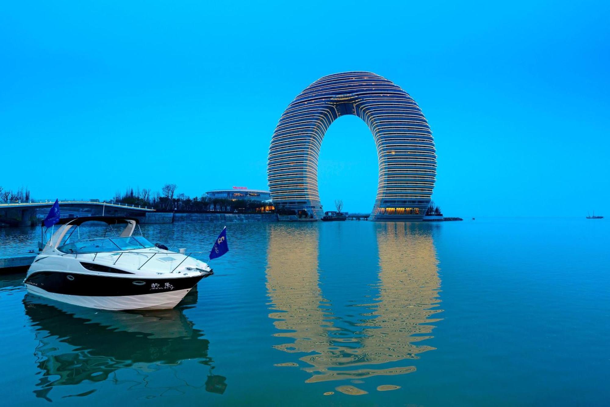 Sheraton Huzhou Taihu Lake Hot Spring Resort & Spa Exterior foto