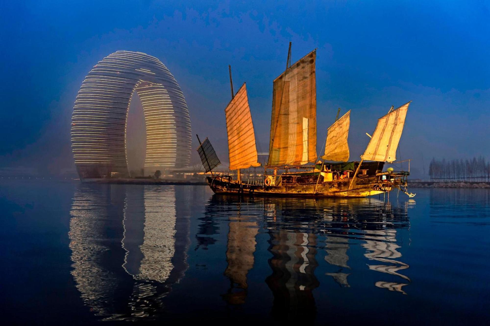 Sheraton Huzhou Taihu Lake Hot Spring Resort & Spa Exterior foto