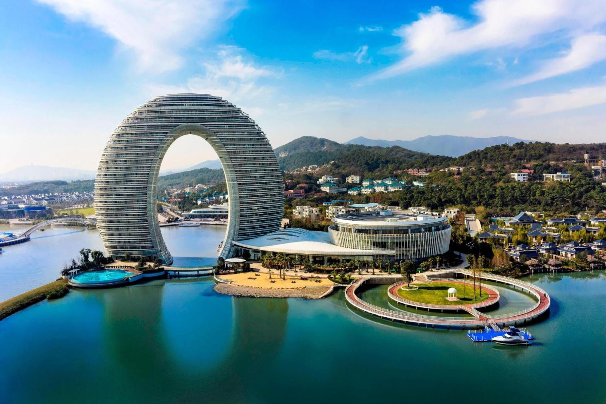 Sheraton Huzhou Taihu Lake Hot Spring Resort & Spa Exterior foto
