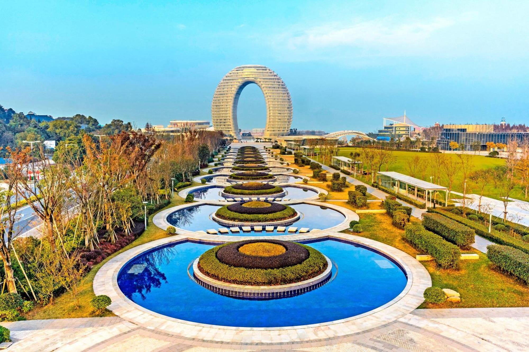 Sheraton Huzhou Taihu Lake Hot Spring Resort & Spa Exterior foto